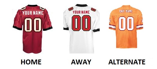 (image for) TAMPA BAY Pro Football Number Kit
